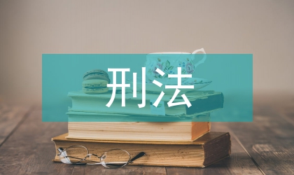 外國(guó)刑法論文