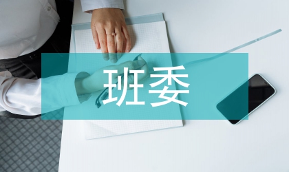 班委工作匯報