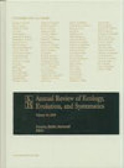 Annual Review Of Ecology Evolution And Systematics雜志