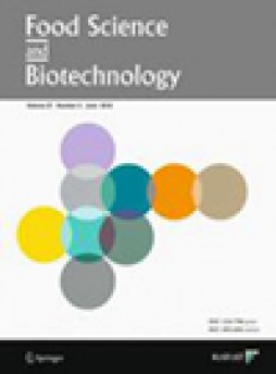 Food Science And Biotechnology雜志
