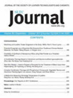 Journal Of The Society Of Leather Technologists And Chemists雜志