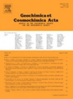 Geochimica Et Cosmochimica Acta雜志