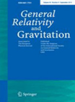 General Relativity And Gravitation雜志