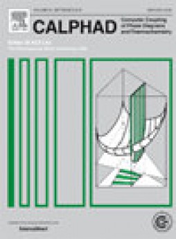 Calphad-computer Coupling Of Phase Diagrams And Thermochemistry雜志