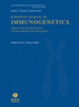International Journal Of Immunogenetics雜志