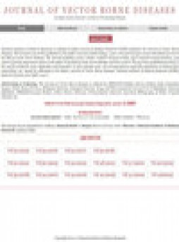 Journal Of Vector Borne Diseases雜志