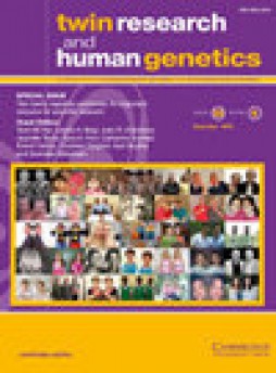 Twin Research And Human Genetics雜志