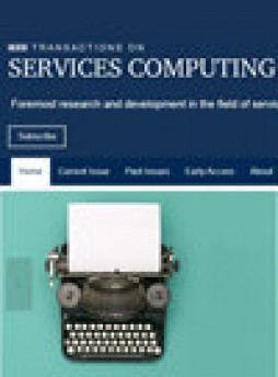 Ieee Transactions On Services Computing雜志