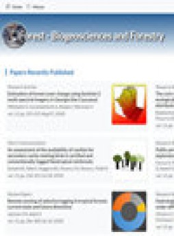 Iforest-biogeosciences And Forestry雜志