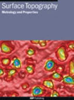Surface Topography-metrology And Properties雜志