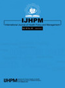 International Journal Of Health Policy And Management雜志