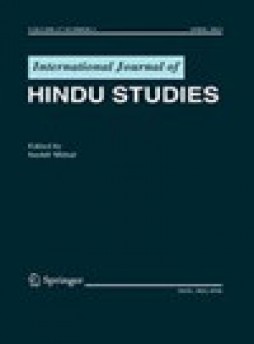 International Journal Of Hindu Studies雜志