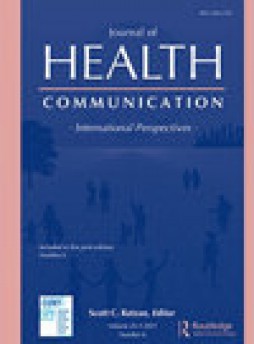 Journal Of Health Communication雜志