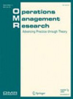 Operations Management Research雜志