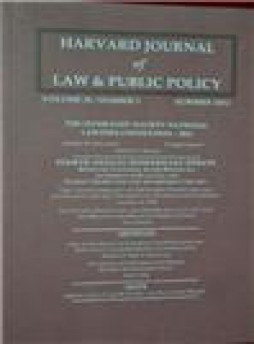 Harvard Journal Of Law And Public Policy雜志