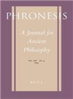 Phronesis-a Journal For Ancient Philosophy雜志