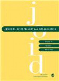 Journal Of Intellectual Disabilities雜志
