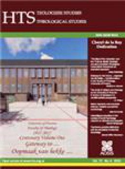 Hts Teologiese Studies-theological Studies雜志