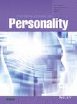 European Journal Of Personality雜志