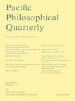 Pacific Philosophical Quarterly雜志
