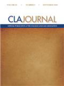 Cla Journal-college Language Association雜志