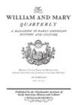 William And Mary Quarterly雜志