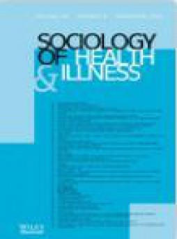 Sociology Of Health & Illness雜志
