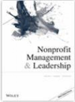 Nonprofit Management & Leadership雜志