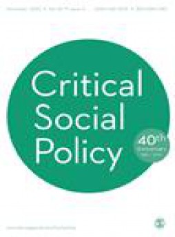 Critical Social Policy雜志