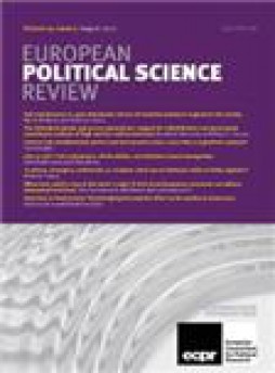 European Political Science Review雜志