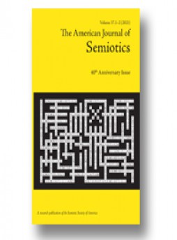 American Journal Of Semiotics雜志