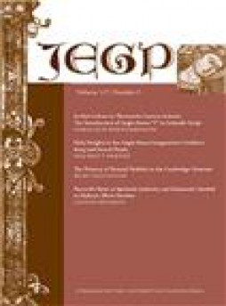 Journal Of English And Germanic Philology雜志
