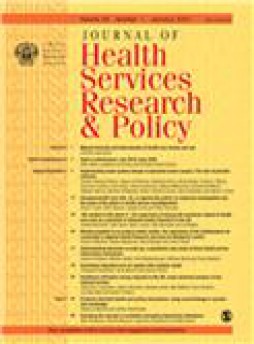 Journal Of Health Services Research & Policy雜志