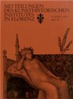 Mitteilungen Des Kunsthistorischen Institutes In Florenz雜志