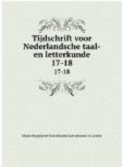 Tijdschrift Voor Nederlandse Taal-en Letterkunde雜志