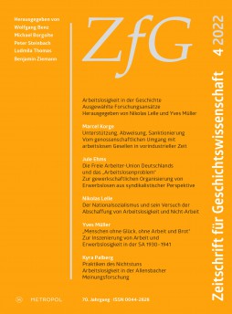 Zeitschrift Fur Geschichtswissenschaft雜志