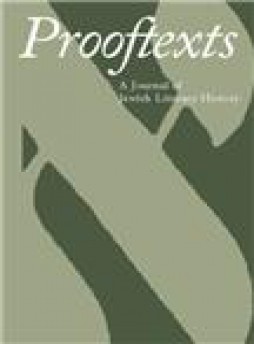 Prooftexts-a Journal Of Jewish Literary History雜志