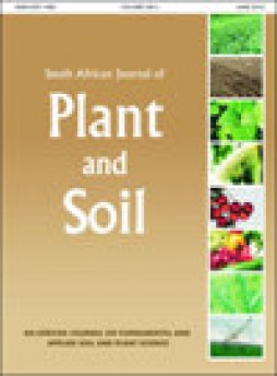 South African Journal Of Plant And Soil雜志